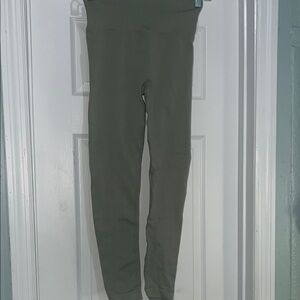 Kids Olive Green Leggings